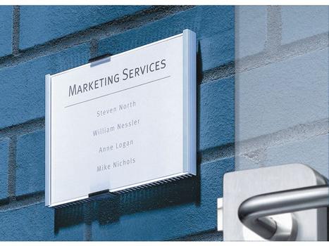 DURABLE Dørskilt Info Sign 148, 5x105mm (4801-23)