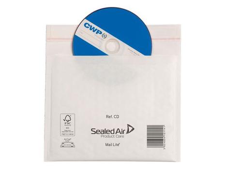 MAIL LITE Boblekonvolutt ML CD 18x16cm (103027471*100)