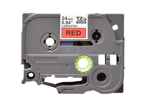 P-TOUCH Tape BROTHER TZe-451 24mmx8m sort/rød (777745)