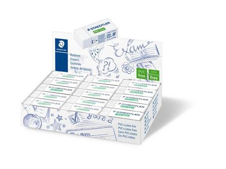 STAEDTLER Viskelær STAEDTLER PVC fritt 45x19x13mm (525B30*30)