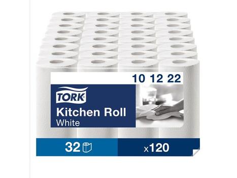 TORK Køkkenrulle (32 rl) Hvid, 2-lags, 16,6 mtr (101222)