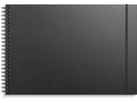 GRIEG Skissebok GRIEG A3 liggende sort (267050)