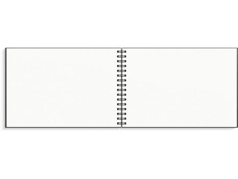 GRIEG Skissebok GRIEG A4 liggende sort (267040)