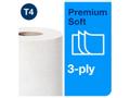 TORK Toiletpapir Tork Premium Extra Soft T4 3-lags Hvid Sæk/7x6 (110317)