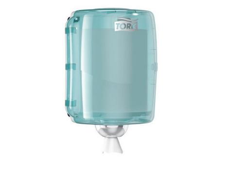 TORK Dispenser Tork Centerfeed W2 Hvid/ turkis 447x328x302mm (653000)