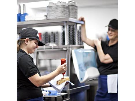 TORK Dispenser Tork Top-Pak W4 Hvid/ turkis 394x427x206mm (654000)