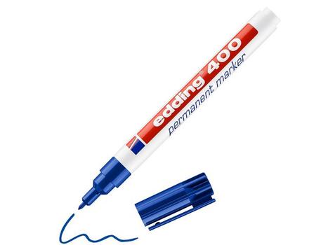 EDDING Merkepenn EDDING 400 rund blå (4-400003*10)