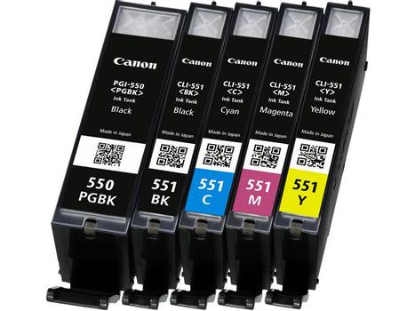 CANON CLI-551 BK BLACK INK TANK SUPL (6508B001)