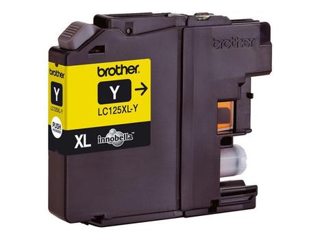 BROTHER LC125XLY ink yellow 1200pages (LC125XLY)