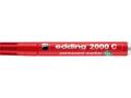 EDDING Merkepenn EDDING 2000 rund rød (4-2000C002*10)