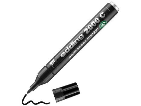 EDDING Merkepenn EDDING 2000 rund sort (4-2000C001*10)