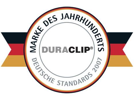 DURABLE Klemmappe DURACLIP A4 60 ark sort (2209-01*25)