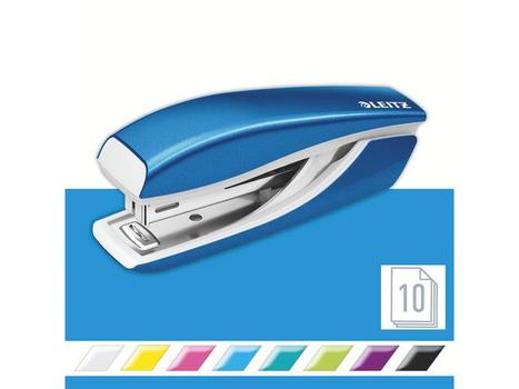 LEITZ WOW mini hæftemaskine blå (55281036)
