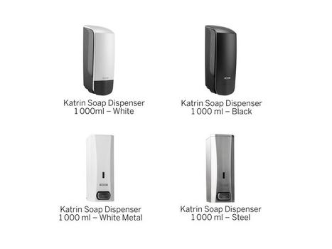 KATRIN hånddesinfektion gel 84,3% alkohol 6x1L 101030 (89346)