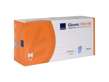 ABENA Hanske ABENA C.P nitril u/p M blå(150) (290419)