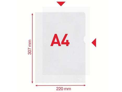 ESSELTE Plastomslag ESSELTE A4 85my (100) (54852)