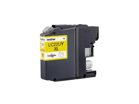 BROTHER LC-22UY Ink cartridge yellow 1200 pages for DCP-J785DW and MFC-J985DW (LC22UY)