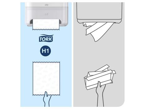 TORK Matic annostelija valkoin sensor H1 rullakäsipyyhe (551100)