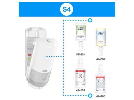 TORK Dispenser Tork S4 Sensor Touchfree Hvid 278x113x130mm (561600)