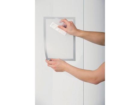 DURABLE 484123 duraframe sun a4 sølv pakke a 2 stk (484123)