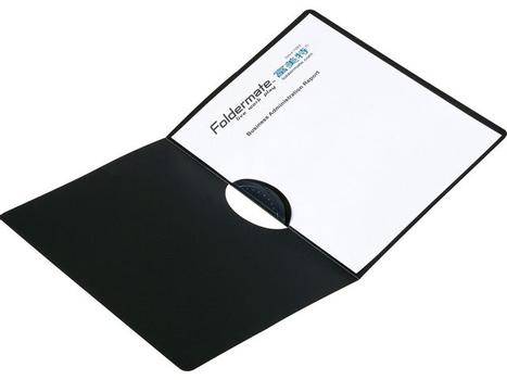 FOLDERMATE Klemmappe FOLDERMATE A4 sort (22072*12)