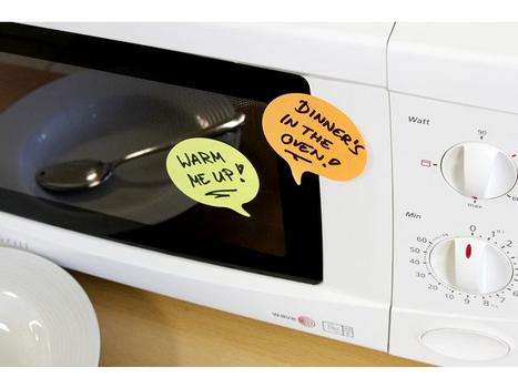 info Notatblokk "Speech Bubble" 70x70mm ass. (5836-39)