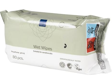 ABENA Våtserviett ABENA 18x20u/p folielokk(80) (6598)