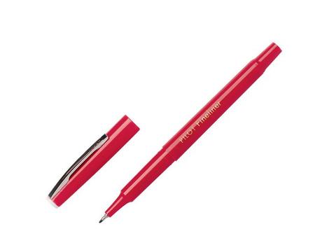 PILOT Fiberpenn PILOT Fineliner rød (SW-PPF-R*12)