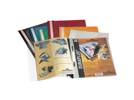 DURABLE Hurtighefter DURAPLUS A4 spile innst hvi (2579-02)