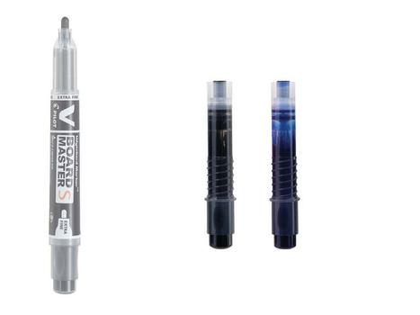 PILOT WB Refill V Board Master small musta (WBS-VS-B*12)