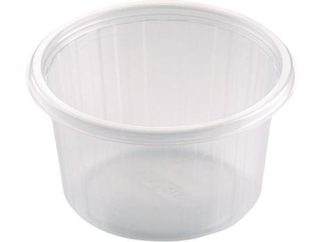 DUNI FixPack plastbæger 300ml 112x112x61mm hvid 50stk (159142*14)