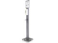 ANTIBAC Gulvstativ ANTIBAC Grå Stål (603023)