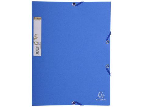 EXACOMPTA Strikkmappe EXACOMPTA A4 3 kl 380g ass (56980E*25)