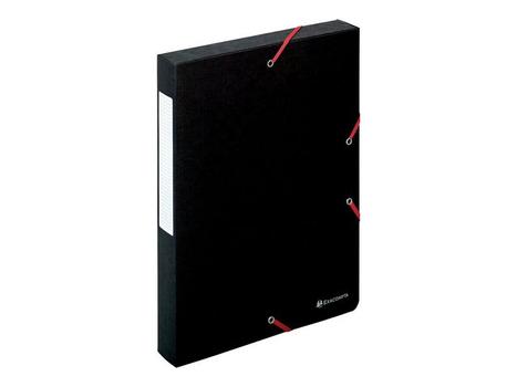 EXACOMPTA Strikkboks EXACOMPTA 40mm 600g sort (50811E)