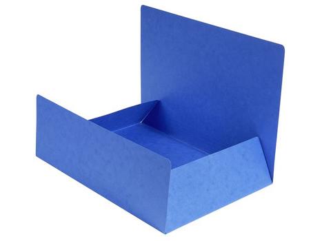 EXACOMPTA Klaffmappe EXACOMPTA A4 u/strikk blå (56407E*25)