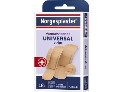 Norgesplaster Plaster NORGESPLASTER Universal 18stk (451143010*10)
