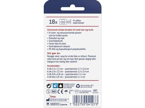 Norgesplaster Plaster NORGESPLASTER Universal 18stk (451143010*10)