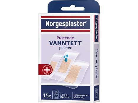 Norgesplaster Plaster NORGESPLASTER Vanntett 3str15stk (451143024)