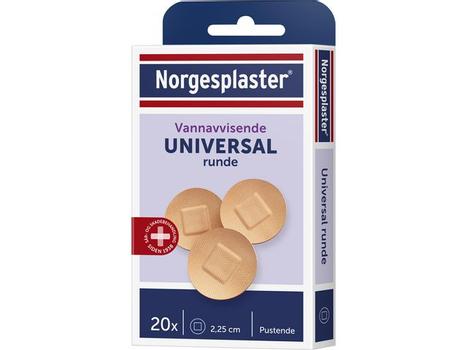 Norgesplaster Plaster NORGESPLASTER Univ. Runde 20stk (451143027*10)