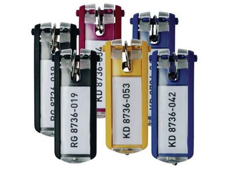 DURABLE Nøglevedhæng Durable Ass. Pk/6 (1957-00)