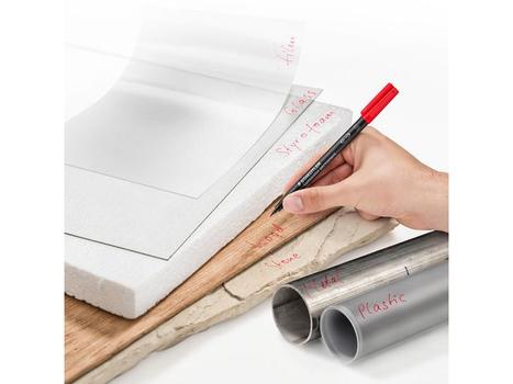 LUMOCOLOR Merkepenn LUMOCOLOR 313S 0,4mm sort (313-9*10)