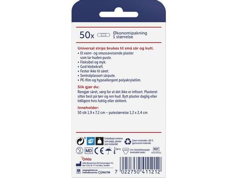 Norgesplaster Plaster NORGESPLASTER Uni. Økonomi 50stk (451143011*10)