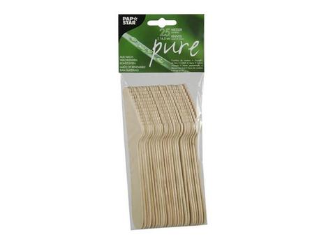 PAPSTAR Kniv PURE tre 16,5cm (25) (81190)