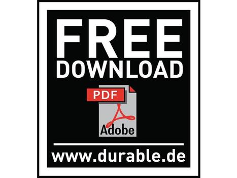 DURABLE Nøglevedhæng Durable Ass. Pk/6 (1957-00)