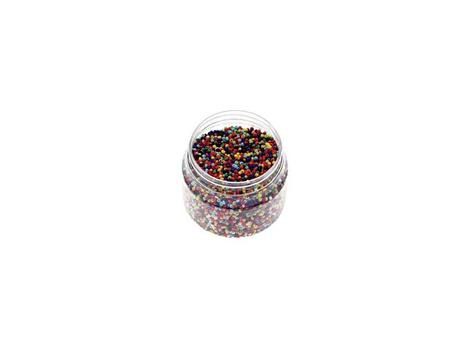 PLAYBOX Glassperler PLAYBOX ass. farger 500g (9374096)