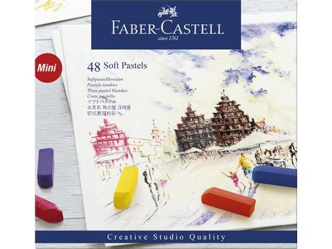 FABER-CASTELL Tørrpastellkritt ass farger (48) (128248)