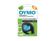 DYMO Letratag plastiktape,  sort på klar, 12mm x 4m Roll, selvklæbende (S0721530)
