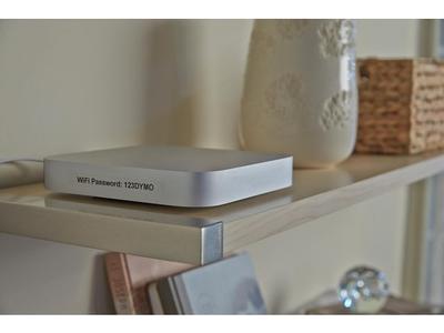 DYMO Letratag plastiktape,  sort på klar, 12mm x 4m Roll, selvklæbende (S0721530)