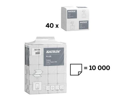 KATRIN Toalettpapir KATRIN Plus bulk (10000) (56156)