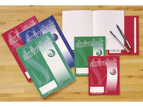 EMO Skrivebok A4 80g 24bl 9mm linjert (354050*20)